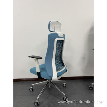 EX-Factory price Executive Mesh swivel chair aluminium quality office chair